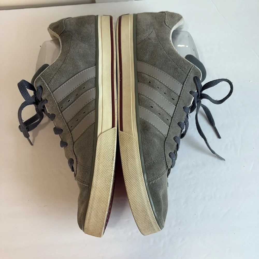 Adidas Grey Suede Classic Sneakers